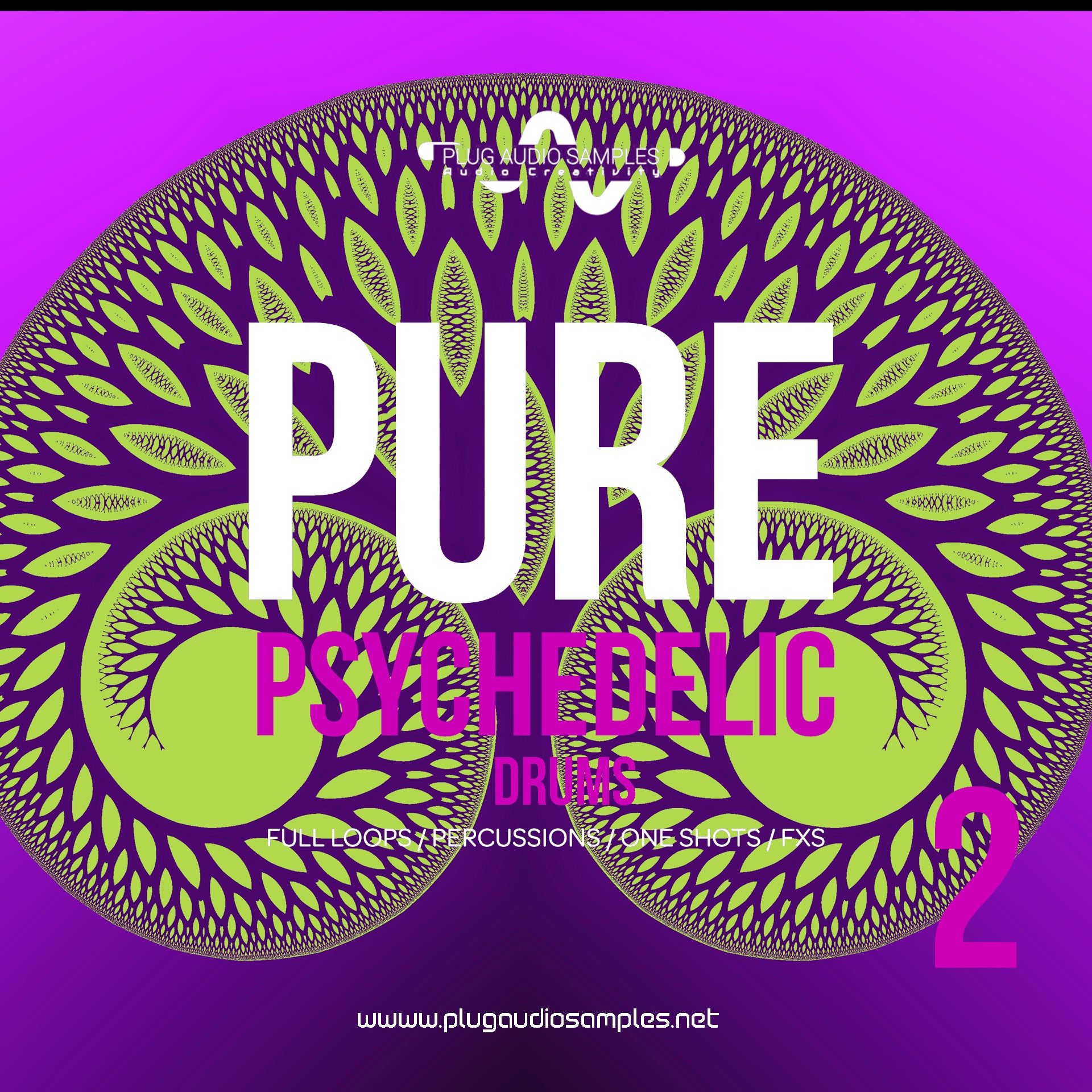Pure Psychedelic Drums Loops Vol 2