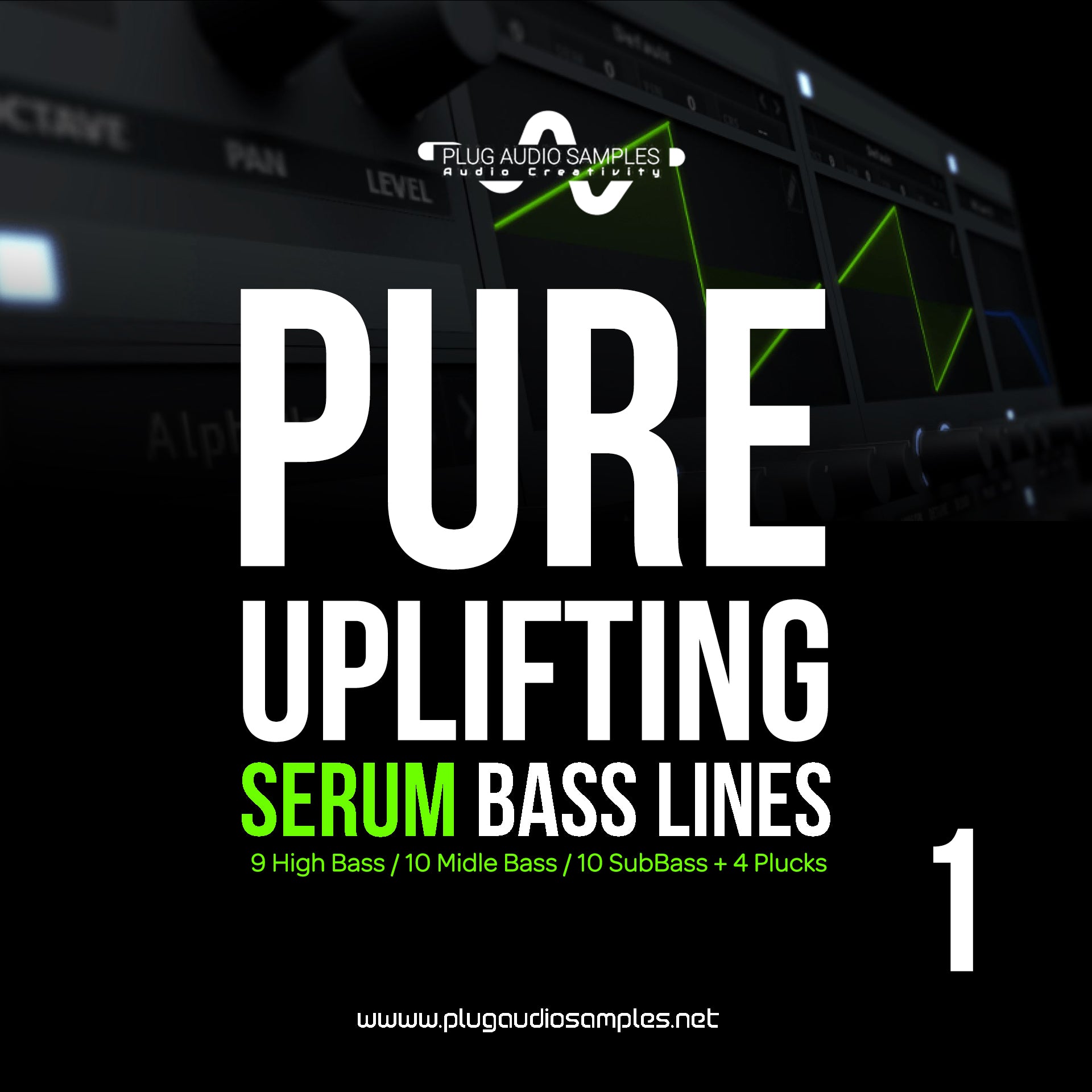 Pure Uplifting Serum Bass Lines Vol 1